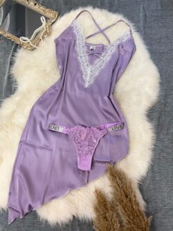 Nuisette Violet Asymetrique