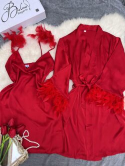 Déshabiller a plume Rouge